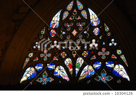 Santa Eulalia Cathedral stained glass a Santa Eulalia Cathedral stained glass a 10304126