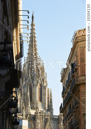 Santa Eulalia Cathedral exterior d Santa Eulalia Cathedral exterior d 10304130