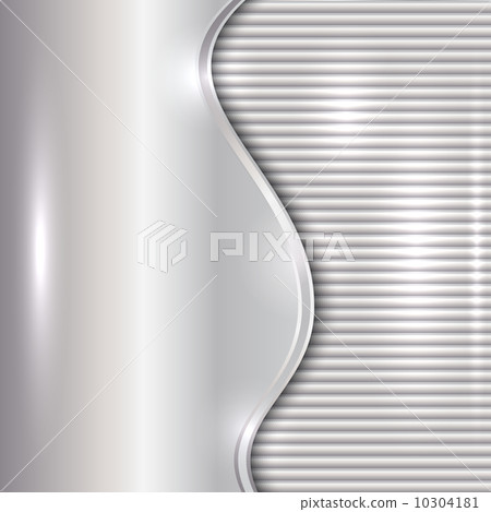 Vector abstract silver background with curve... - Stock Illustration ...