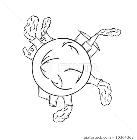 pollution of the earth 10304362