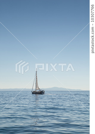 yacht on sea 10307766