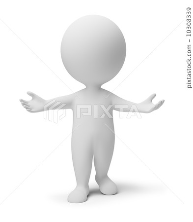 3d small people - welcome 10308339