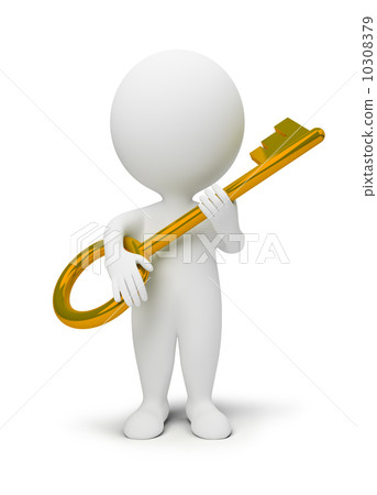 3d small people - key 10308379