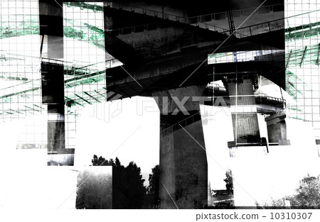 modern architecture - abstract composition modern architecture - abstract composition 10310307