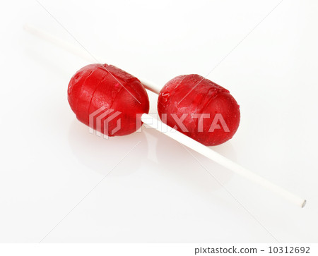 two red lollipops two red lollipops 10312692
