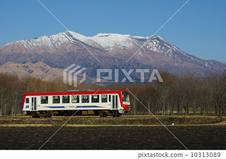 阿蘇山和當地的線路 10313089