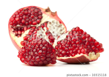 Red pomegranate fruit 10315118