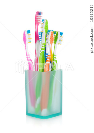 Multicolored toothbrushes Multicolored toothbrushes 10315213