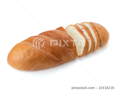 Sliced long loaf bread 10316216