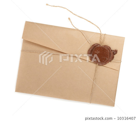 Vintage envelope with stamp Vintage envelope with stamp 10316407