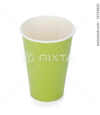Green paper coffee cup 10316638