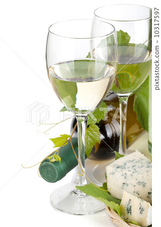 White wine and cheese White wine and cheese 10317597