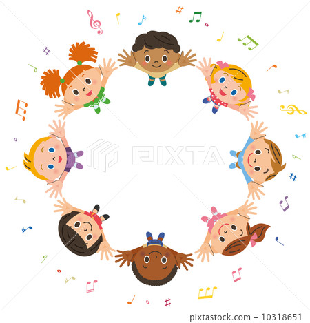 音符和兒童集會 10318651