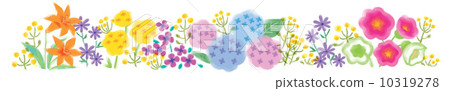 Flower field flower illustration Flower field flower illustration 10319278