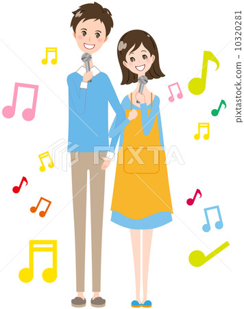 夫婦盯著對方 10320281