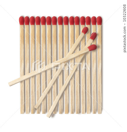 Close-up of a red match 10322608