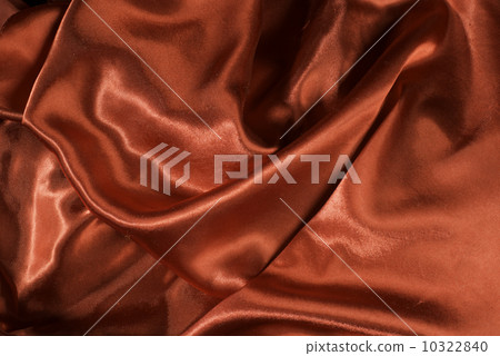 Shiny red satin fabric 10322840