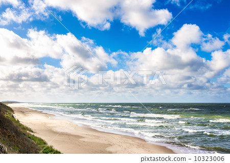 Sand beach on Baltic sea 10323006