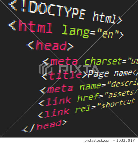 CSS and HTML code 10323017