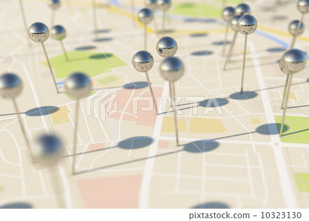 Map Map Road Road Map Pin 10323130