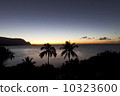 Napali Coast wishing from the sunset at Princeville 10323600