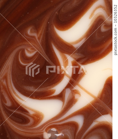 Twisted chocolate cream texture. Twisted chocolate cream texture. 10326352