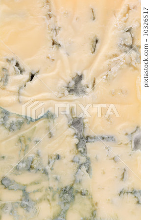 Slice of dor blue cheese. Slice of dor blue cheese. 10326517