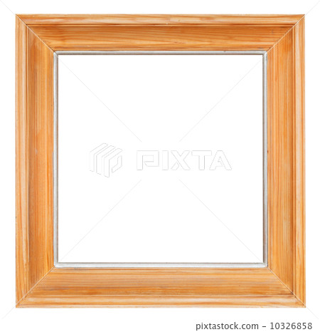 old square wide simple wooden picture frame 10326858
