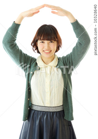 White back female college student White back female college student 10328640