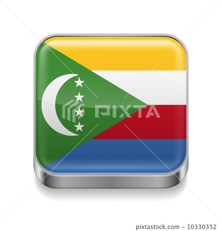 Metal  icon of Comoros 10330352
