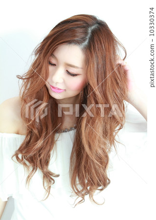 長發女士（髮型目錄） 10330374