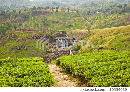 St. Clair waterfall St. Clair waterfall 10334089