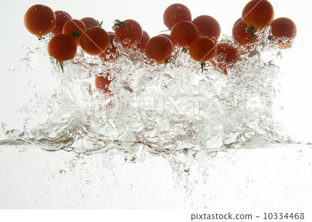 Mini tomato jumping out 10334468