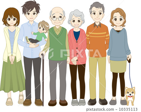 Four Generation Family Assembly 10335113