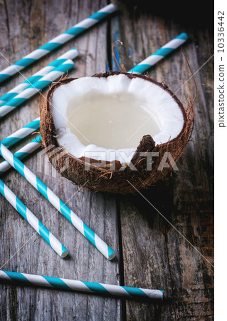 Broken coconut Broken coconut 10336442