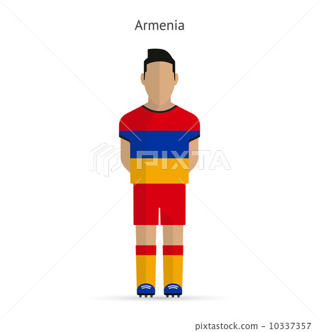 Armenia football player. Soccer uniform. 10337357