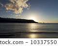 Hanalei Bay at dusk 10337550
