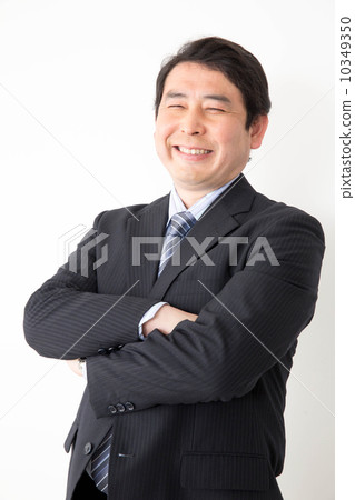 Businessman Middle Businessman Middle 10349350