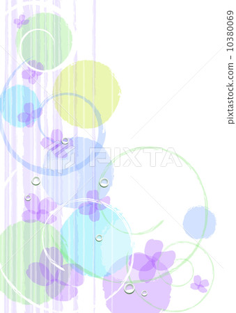Hydrangea background in June 10380069