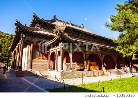 Mount Wutai(Wutaishan) scene- Hall of Xiantong temple 10380350