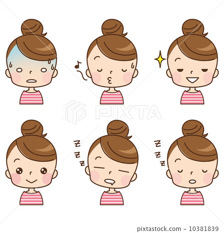 可愛的媽媽臉表達集 可愛的媽媽臉表達集 10381839