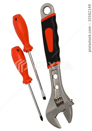 Screwdrivers and a wrench 10382149