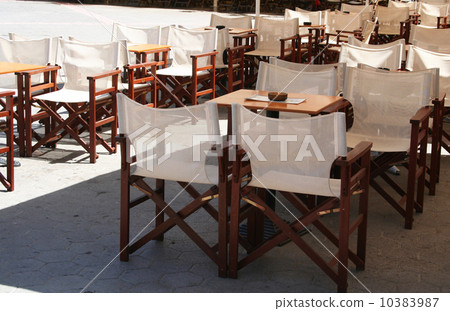 Greece. Kos island. An open-air cafe Greece. Kos island. An open-air cafe 10383987