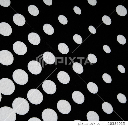 Black fabric with white dots can use as background 10384015