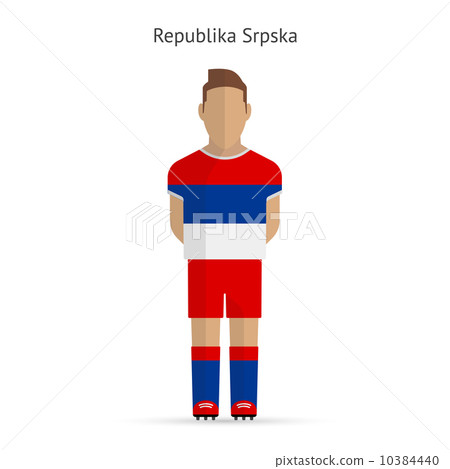 Republika Srpska football player. Soccer uniform. 10384440