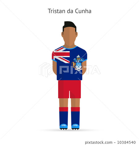 Tristan da Cunha football player. Soccer uniform. Tristan da Cunha football player. Soccer uniform. 10384540