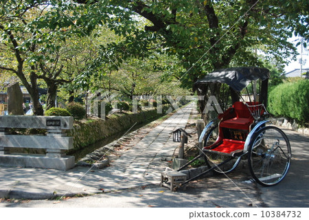 人力車和哲學之路（京都市左京區） 10384732