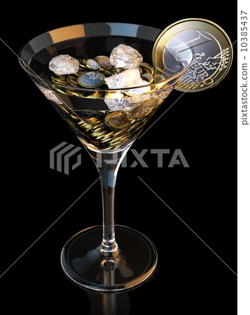 Money Business Cocktail - Stock Illustration [10385437] - PIXTA
