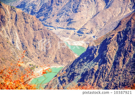 Yunnan scene-Jinsha River Yunnan scene-Jinsha River 10387921
