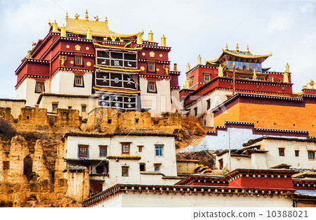 Yunnan scene- Songzanlin Lamasery 10388021